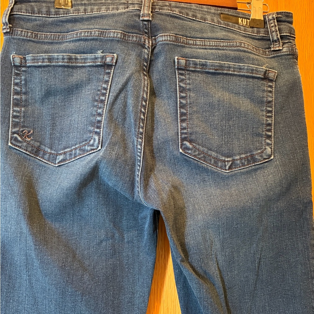 #532  Kut from the Kloth  Cute Women's Indigo Skinny Jeans - Picture 6 of 11